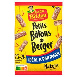 JUSTIN BRIDOU Saucisson sec nature 160g