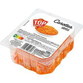 TOP BUDGET Carottes râpées 500g