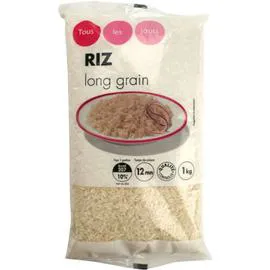 TOUS LES JOURS Riz long grain 1kg