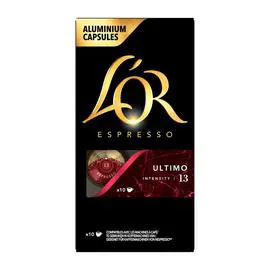 L'OR Espresso Ultimo café en capsules x10 52g