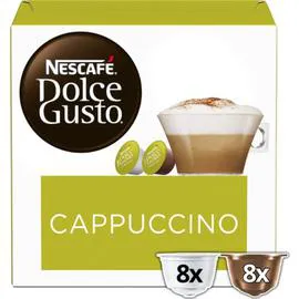 NESCAFÉ, DOLCE GUSTO Café Capsules Cappuccino 186g