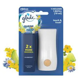 GLADE Diffuseur & recharge Marine - 1 pièce 10ml