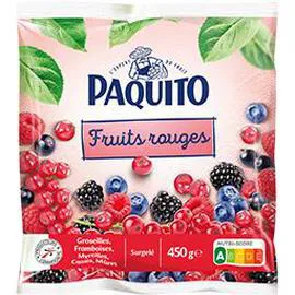 PAQUITO Mélange de fruits rouges 450g