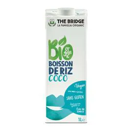 THE BRIDGE Boisson Au Riz Rice Drink Coco  Bio 1l