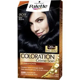 SCHWARZKOPF, PALETTE Coloration Permanente noir bleuté 909 l'unité