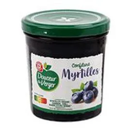 MARQUE REPÈRE, DOUCEUR DU VERGER Confiture Myrtilles 370g
