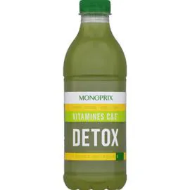 MONOPRIX Jus Detox vitamines C&E pomme, ananas, kiwi, citron 1l