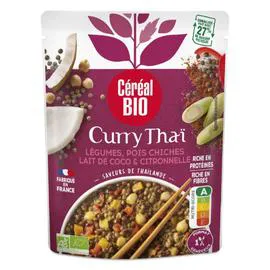 CÉRÉAL BIO Curry thaï lentilles coco Bio 240g