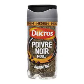 DUCROS Poivre noir moulu force 8 38g