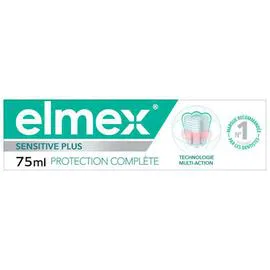 ELMEX Sensitive Plus Dentifrice Protection Complète 75ml