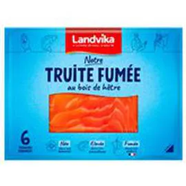 LANDVIKA Truite fumée 6 minis tranches 150g