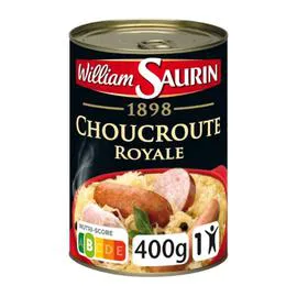 WILLIAM SAURIN Choucroute royale 400g