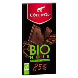 CÔTE D'OR Chocolat noir 85% Bio 90g