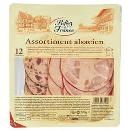 REFLETS DE FRANCE Assortiment alsacien en tranches 200g