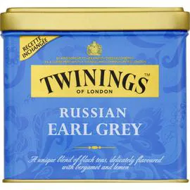 TWININGS Thé noir Russian Earl Grey 150g