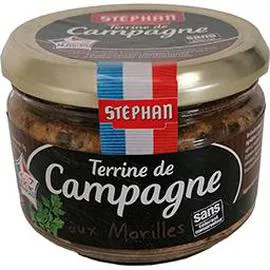 STÉPHAN Terrine de campagne aux morilles 180g