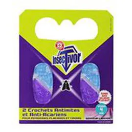 MARQUE REPÈRE, INSECTIVOR Crochets anti-mites Lavande 2x3ml