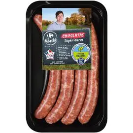 FILIÈRE QUALITÉ CARREFOUR Chipolatas supérieures 300g