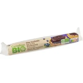 CARREFOUR BIO Pâte feuilletée pure beurre 230g