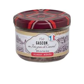 ALBERT MÉNÈS Pâté Gascon Au Foie Gras Le Pot 180g