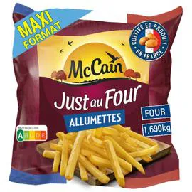 MCCAIN Frites just au four allumettes 1,69kg