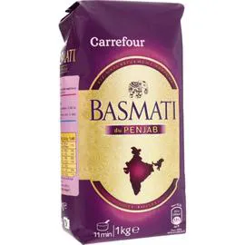 CARREFOUR Riz basmati du Penjab 11mn 1kg