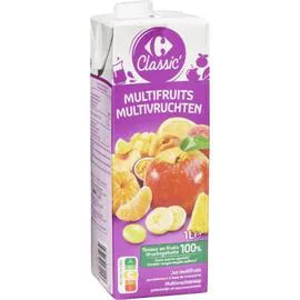 CARREFOUR CLASSIC' Jus de fruits multifruits 1l