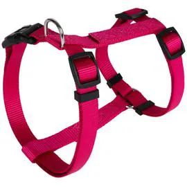 ANIMALIS Harnais Basic Fuchsia pour Chien 15mm 43/65cm 70g