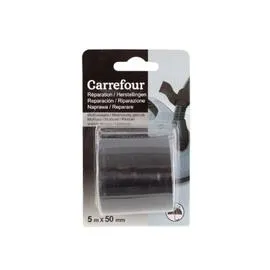 CARREFOUR Adhésif multi usage 5mx50mm noir l'unité
