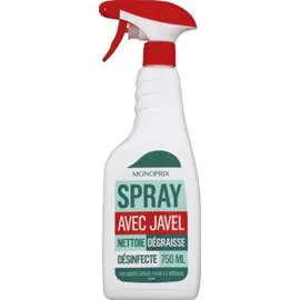 MONOPRIX Spray avec javel 0,75l