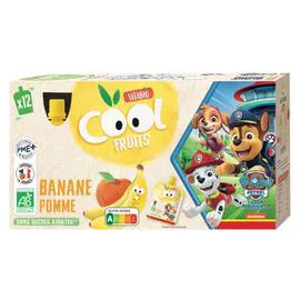 VITABIO Compote Cool pomme banane 12x90g