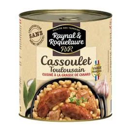 RAYNAL ET ROQUELAURE Plat cuisiné cassoulet toulousain 840g