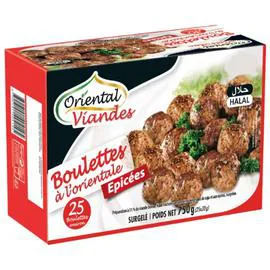 ORIENTAL VIANDES Boulette à l'orientale Halal 25x30g