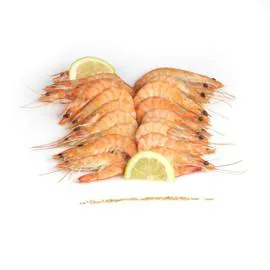 CARREFOUR BIO Crevettes Bio entières cuites 300g