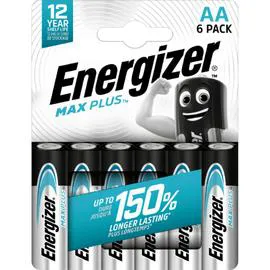ENERGIZER Pile Alcalines Max Plus AA/LR6 x6