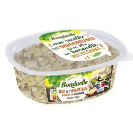 BONDUELLE Riz à l'asiatique Poulet et Légumes 280g