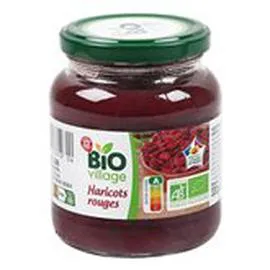 MARQUE REPÈRE, BIO VILLAGE Haricots rouge Bio 205g