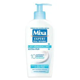 MIXA Lait Démaquillant Extra-Pur Apaisant Peaux Sensibles 200ml