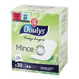 MARQUE REPÈRE, DOULYS Protège-slips Mince - Plié - x30 x30