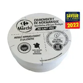 FILIÈRE QUALITÉ CARREFOUR Camembert de Normandie au lait cru AOP 250g