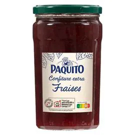 PAQUITO Confiture extra fraises 750g