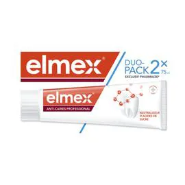 ELMEX Dentifrice anti-caries 2x75ml