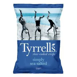 TYRRELL'S Chips au sel de mer 150g