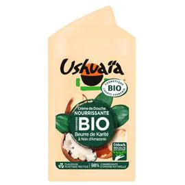 USHUAÏA Crème de Douche Bio Nourissant Beurre de Karité et Noix d'Amazonie 250ml