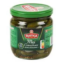 MARQUE REPÈRE, RUSTICA Mini cornichons 210g
