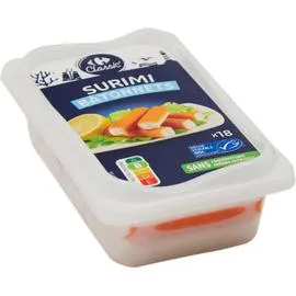 CARREFOUR CLASSIC' Surimi bâtonnets 300g