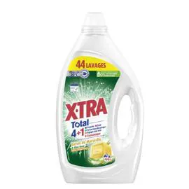 X-TRA Lessive Liquide 4en1 Savon de Marseille et Aloe Vera 1,98l