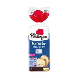 LA BOULANGÈRE Brioche Tranchée au Skyr 450g