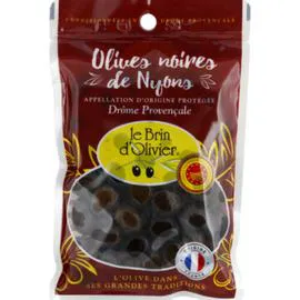 LE BRIN D'OLIVIER Olives Noires de Nyons Aop 150g