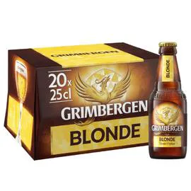 GRIMBERGEN Bière d'Abbaye Blonde 20x25cl